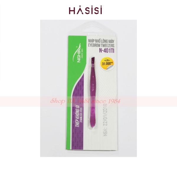 Nhíp Nhổ Lông Mày NGHĨA N-401TI