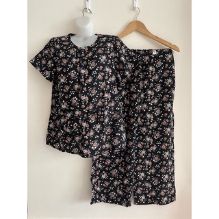 Bộ lanh quần dài cho người già và trung niên