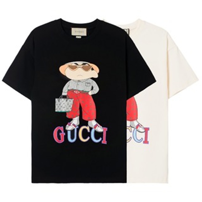 Áo Thun Tay Ngắn Cổ Tròn In Logo Gucci 2022 Thời Trang Cao Cấp