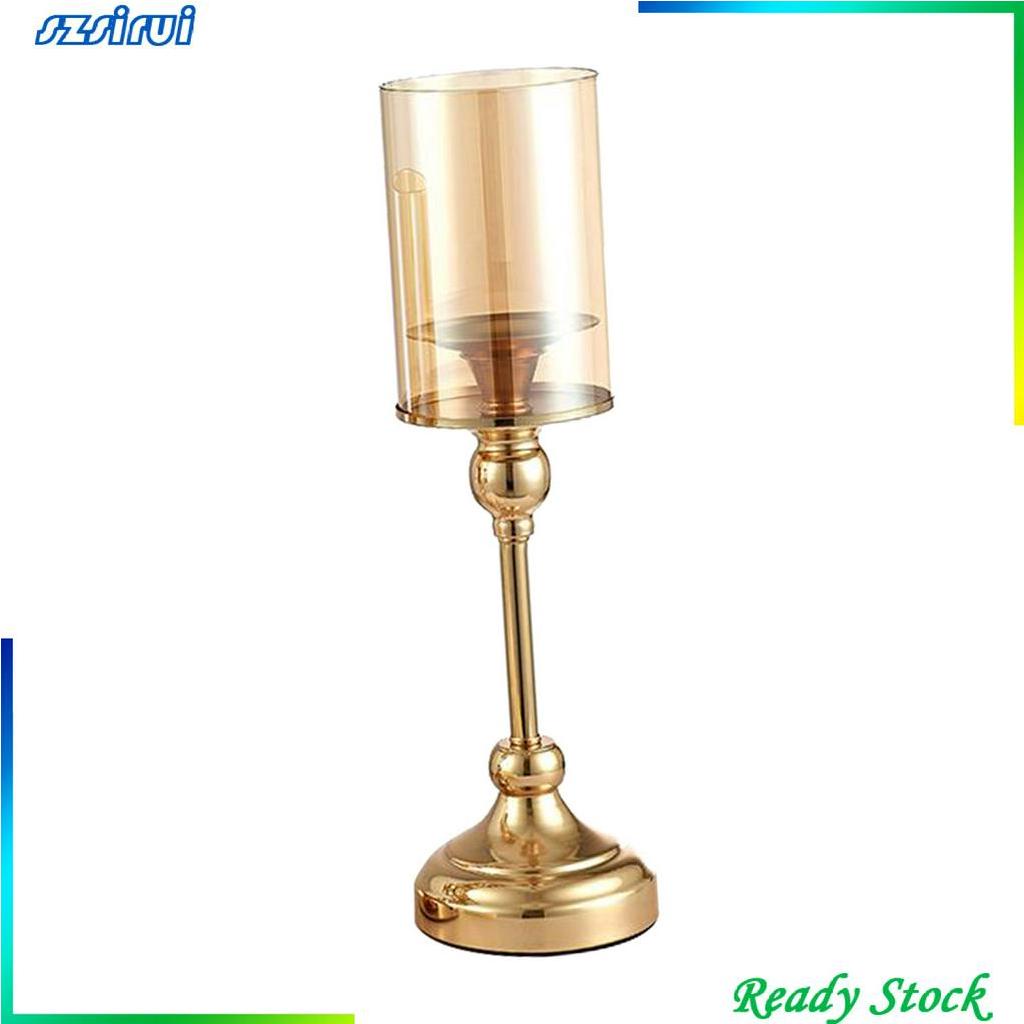 Chân Nến Dạng Hình Trụ Bằng Thủy Tinh Sang Trọng