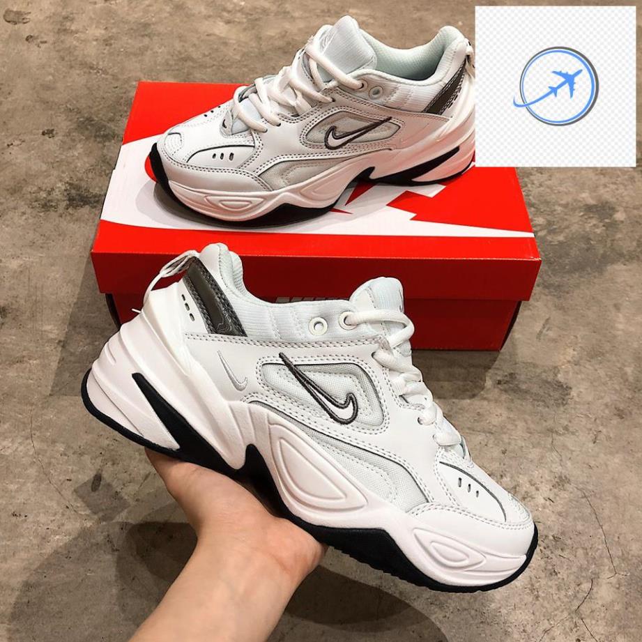 Giày M2K Sneaker da miếng đế cao tôn dáng lên chân cực đẹp fullbox mới về tại shop