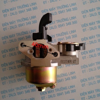 Chế hoà khí, bình xăng con máy bơm nước, máy phát điện, động cơ xăng 1.5Hp - 3.5Hp