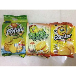 BÁNH SNACK GREEN( KHOAI TÂY, BẮP, SẦU RIÊNG)