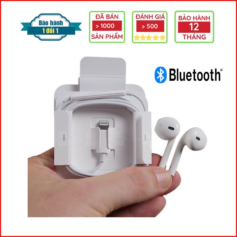 Tai Nghe Iphone 7 Bắt Bluetooth Tương Thích Với Dòng IP 7/8/7 Plus/8 Plus/X/Xsmax/11promax Lỗi 1 Đổi 1