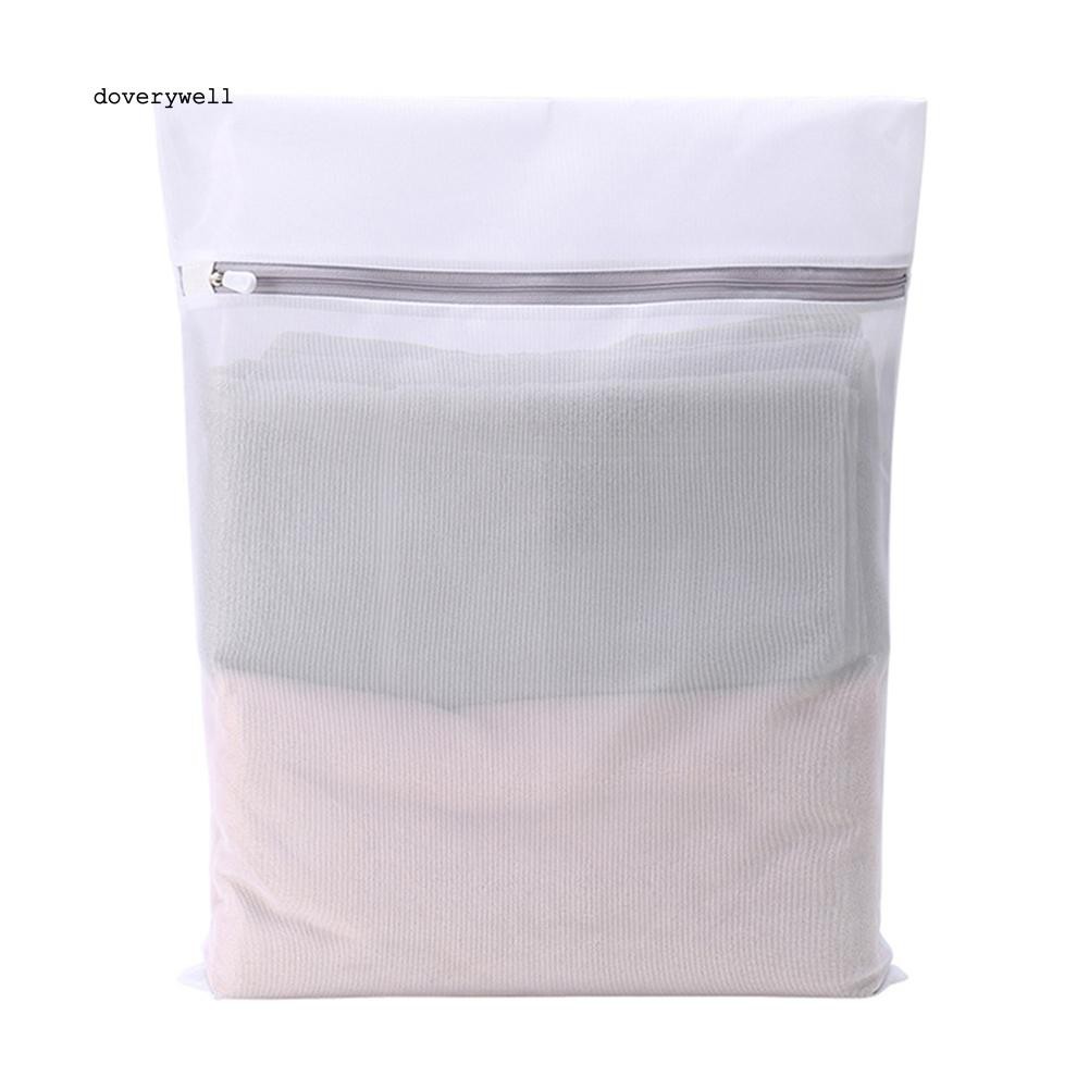 Túi lưới màu trơn dày bảo vệ quần áo nhỏ khi giặt máy kích thước tùy chọn