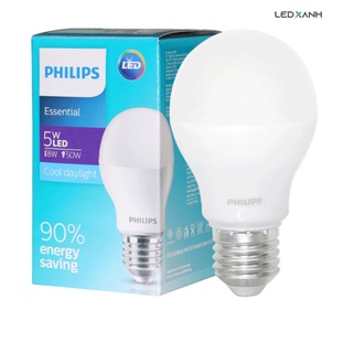 ĐÈN LED BULB E27 5W ESSENTIAL G5 - PHILIPS