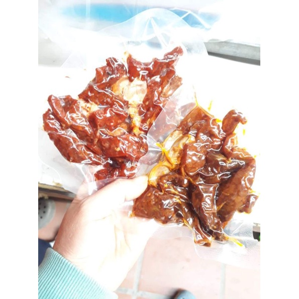 0,5Kg GÂN Bò ƯỚT TỎI loại 1 DẺO GIÒN