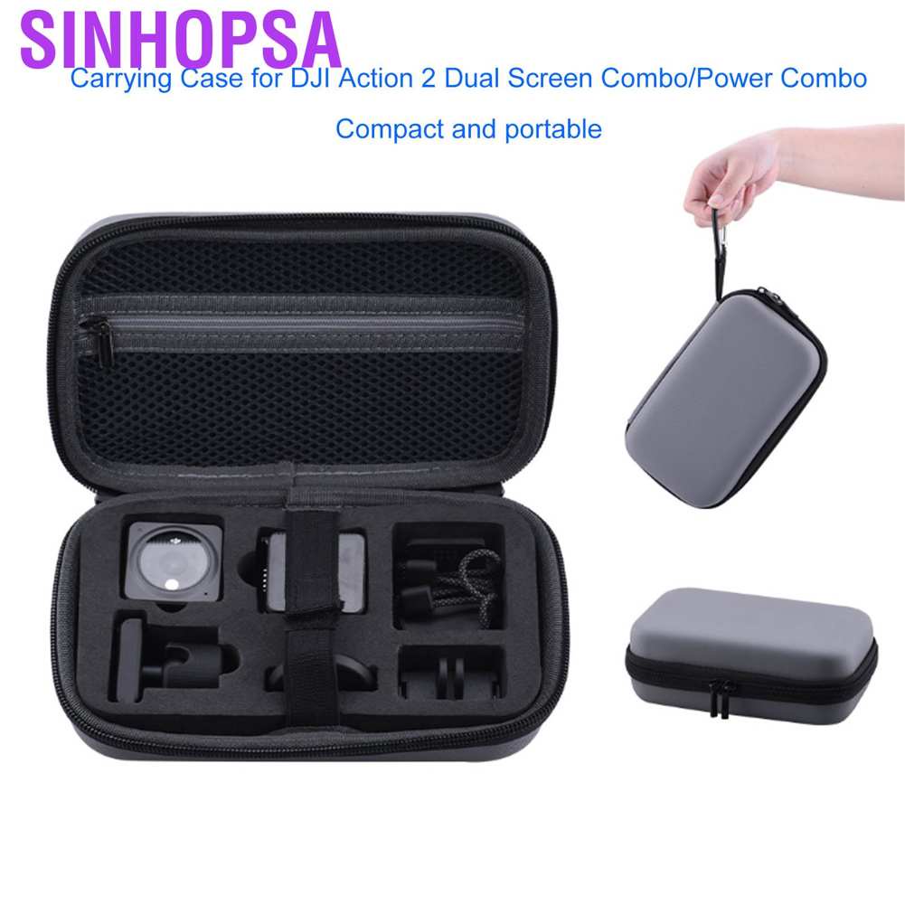 Hộp đựng camera hành trình 2 màn hình kép màu xám
 | BigBuy360 - bigbuy360.vn