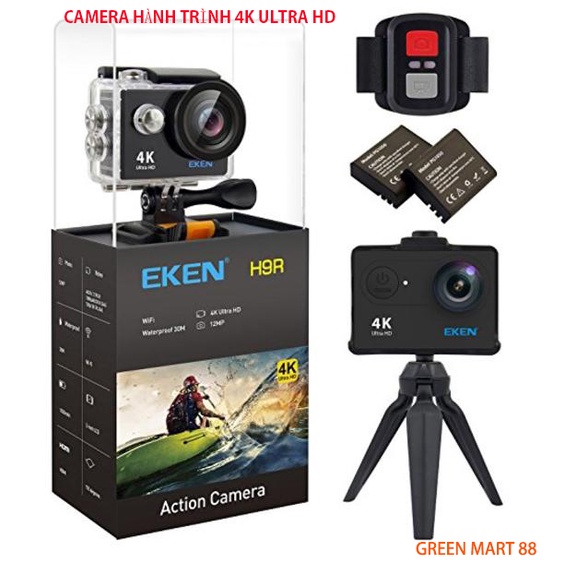 Camera Hành Trình Eken H9R 4K Ultra HD Wifi - Hàng nhập khẩu,Tư Vấn Camera Hành Trình