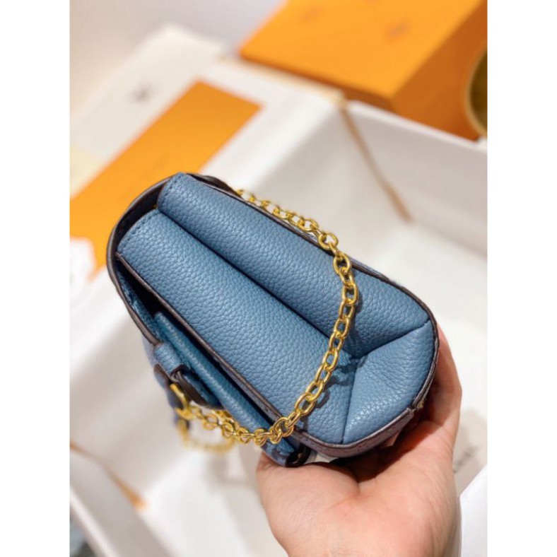 Túi xách  LV vavin da đẹp kèm dây xích đeo vai kèm hộp nam châm