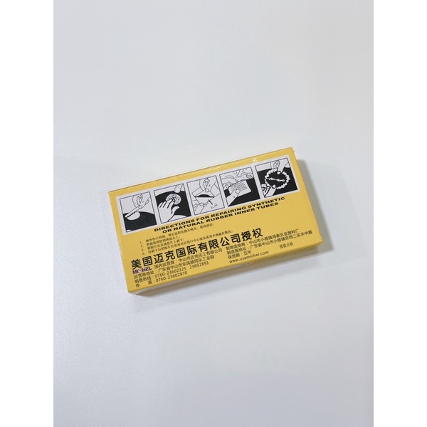 Hộp 24/48 miếng dán vá vỏ xe máy & xe đạp Michel dễ sử dụng tặng kèm tuýp keo