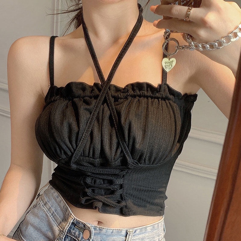 Áo YEYA hai dây mỏng ngọt ngào cho nữ