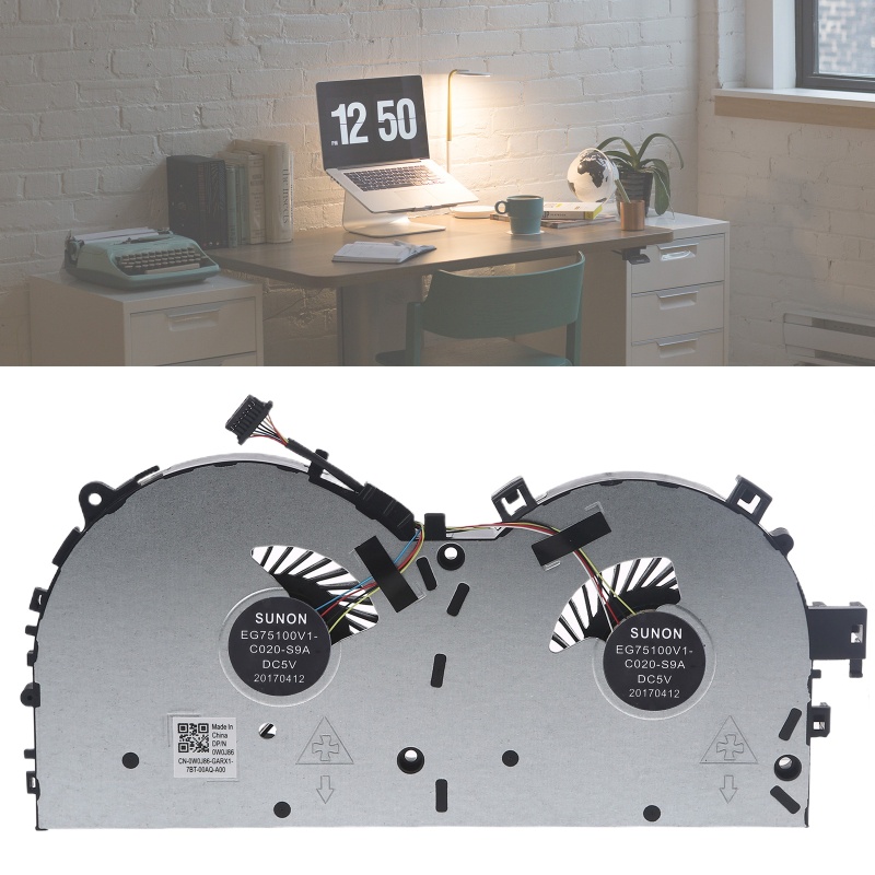 Quạt Tản Nhiệt Cơ Dành Cho Laptop Lenovo Legion Y520-15IKBA Y520-15IKBM Y520 5V 8pin CPU