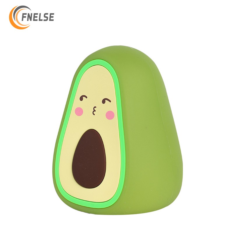 Fnelse Avocado Bed Lamps Silicone