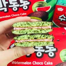 Bánh chocopie dưa hấu Hàn Quốc