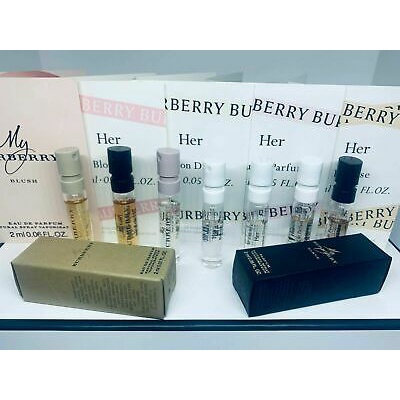 [CÓ BILL US] Sample mẫu thử Vial nước hoa Burberry Her Edp, Hero , Blossom, London Dream [1.5ml] chính hãng