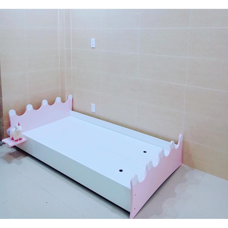 [Ảnh thật] Giường gỗ bé gái 1m9 | BigBuy360 - bigbuy360.vn