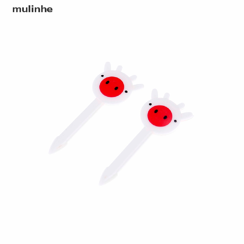 Set 10 Nĩa Ăn Trái Cây Hình Động Vật Dễ Thương