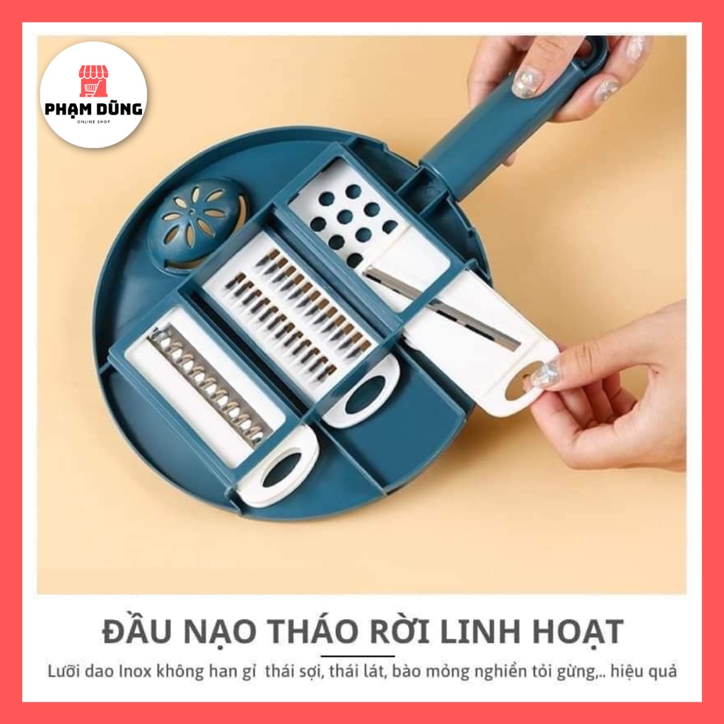 Bộ Bào Rau Củ Quả 12 Món Đa Năng