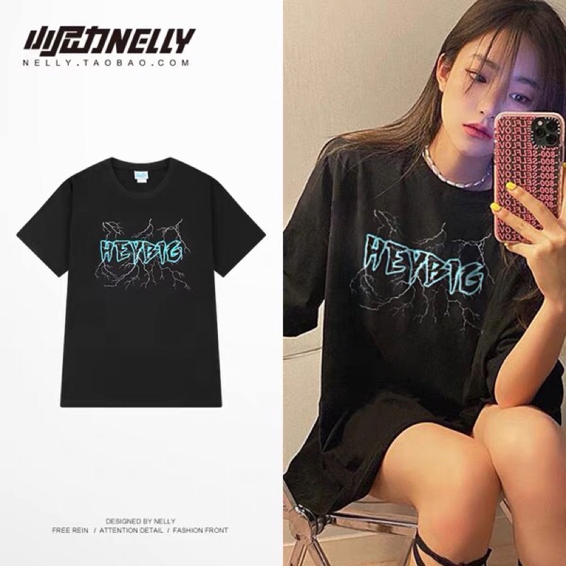 Áo phông nelly heybig sale (có sẵn) asl tia sét heybig