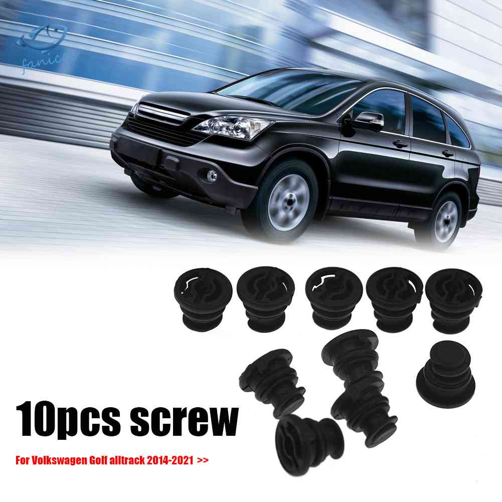 Set 10 Nắp Đậy Cống Thoát Dầu Động Cơ Cho Xe Audi A4L / Q5 VW