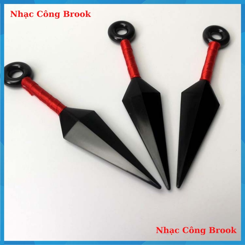 Kunai 26cm Dụng Cụ Cosplay Phi Tiêu Nhựa Kunai Naruto Shuriken Phụ Kiện Anime Manga