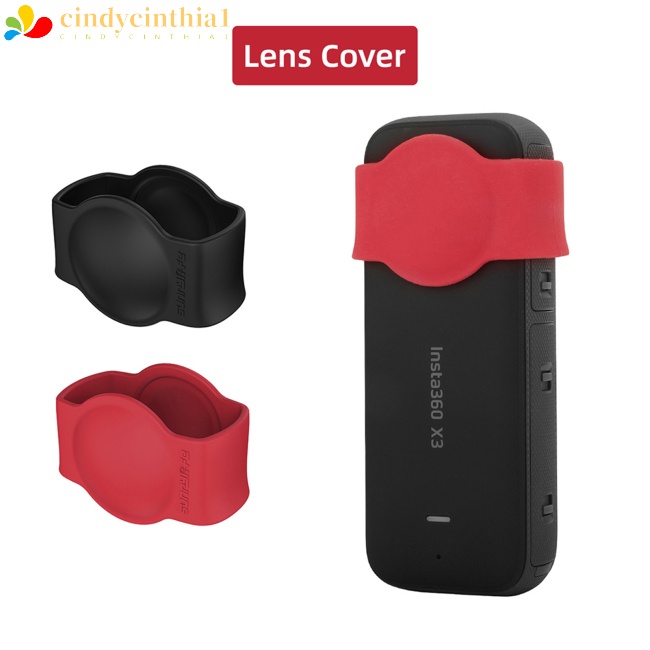Cind Silicone Lens Cap Screen Protector Body Anti-scratch Protective Case Cover Accessories Compatible For Insta360 X3