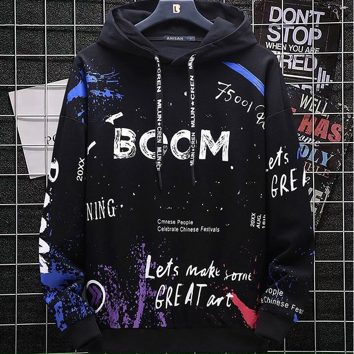 Áo Khoác Hoodie BOOM Phối Màu Cực Chất Sweater Cao Cấp Bền Màu 1Kenz | BigBuy360 - bigbuy360.vn