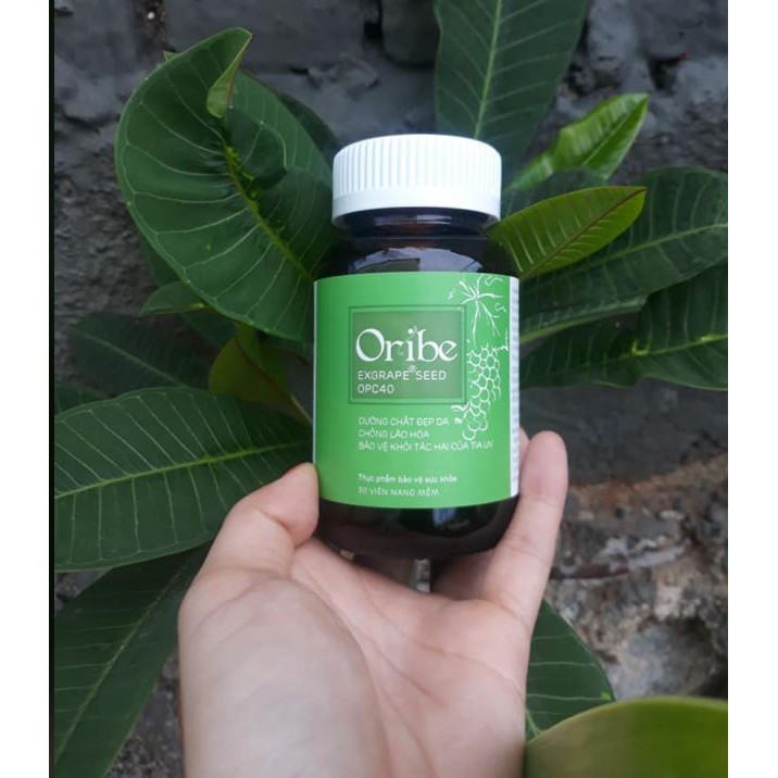 Viên Uống Đẹp Da ORIBE - Giúp Chống Oxy Hóa & Bảo Vệ Làn Da Tối Ưu - Hộp 30 viên - Top1pharmacy | Thế Giới Skin Care