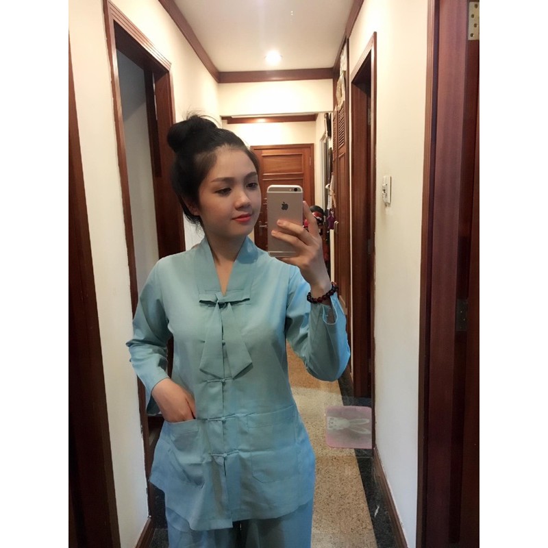 Đồ Lam Đi Chùa # La Hán Nơ