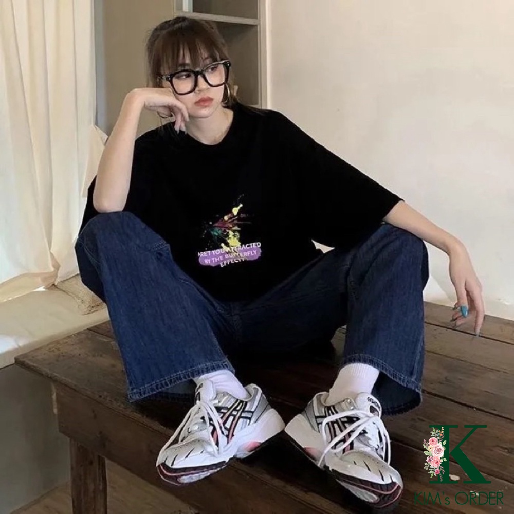 Quần jean nam nữ màu xanh than dáng Unisex ống suông rộng lưng cao phong cách Ulzzang basic chất liệu co dãn loại 1