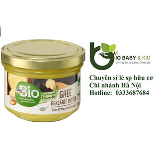 Bơ ghee hữu cơ DMBio 180g