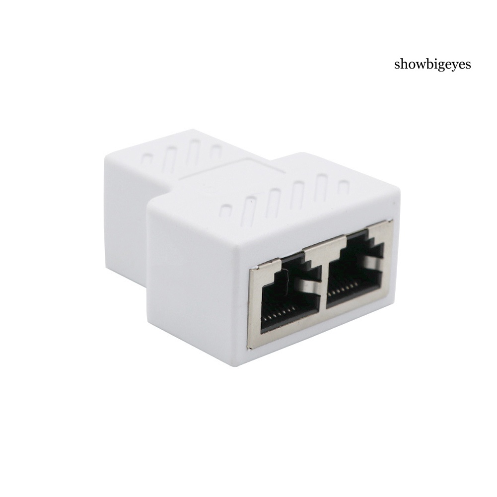 Bộ Chia Mạng Lan Ved--1 Sang 2 Cổng Cat5 / 6 / 7 Rj45