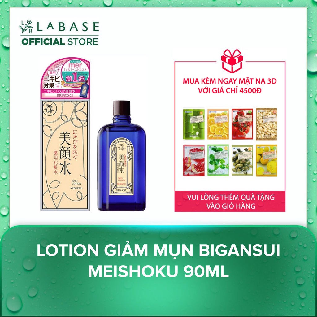 Lotion giảm mụn Bigansui Meishoku 90ML