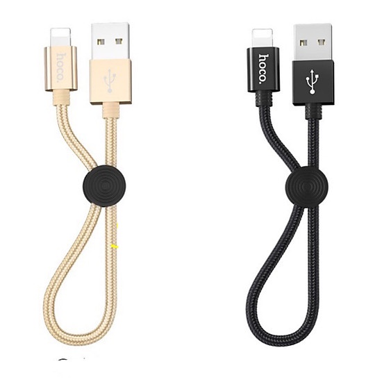 HOCO X35 2.4A DÀI 25cm CÁP SẠC NGẮN SẠC NHANH DÂY DÙ Cáp Lightning iPhone iPad - MICRO USB - USB TYPE C Cáp Sạc dự phòng