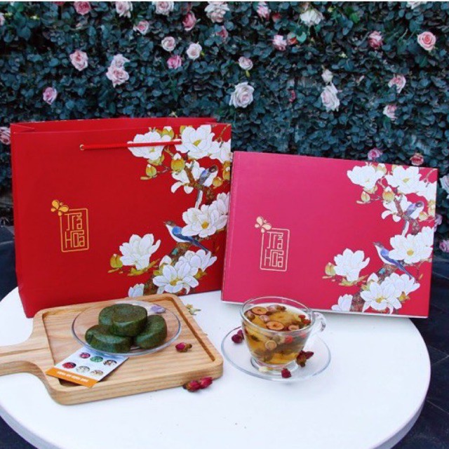 HỘP TRÀ HOA REDMELON 30 GÓI (thanh nhiệt, dưỡng nhan, an thần, giải độc tố tặng kèm bình) | BigBuy360 - bigbuy360.vn