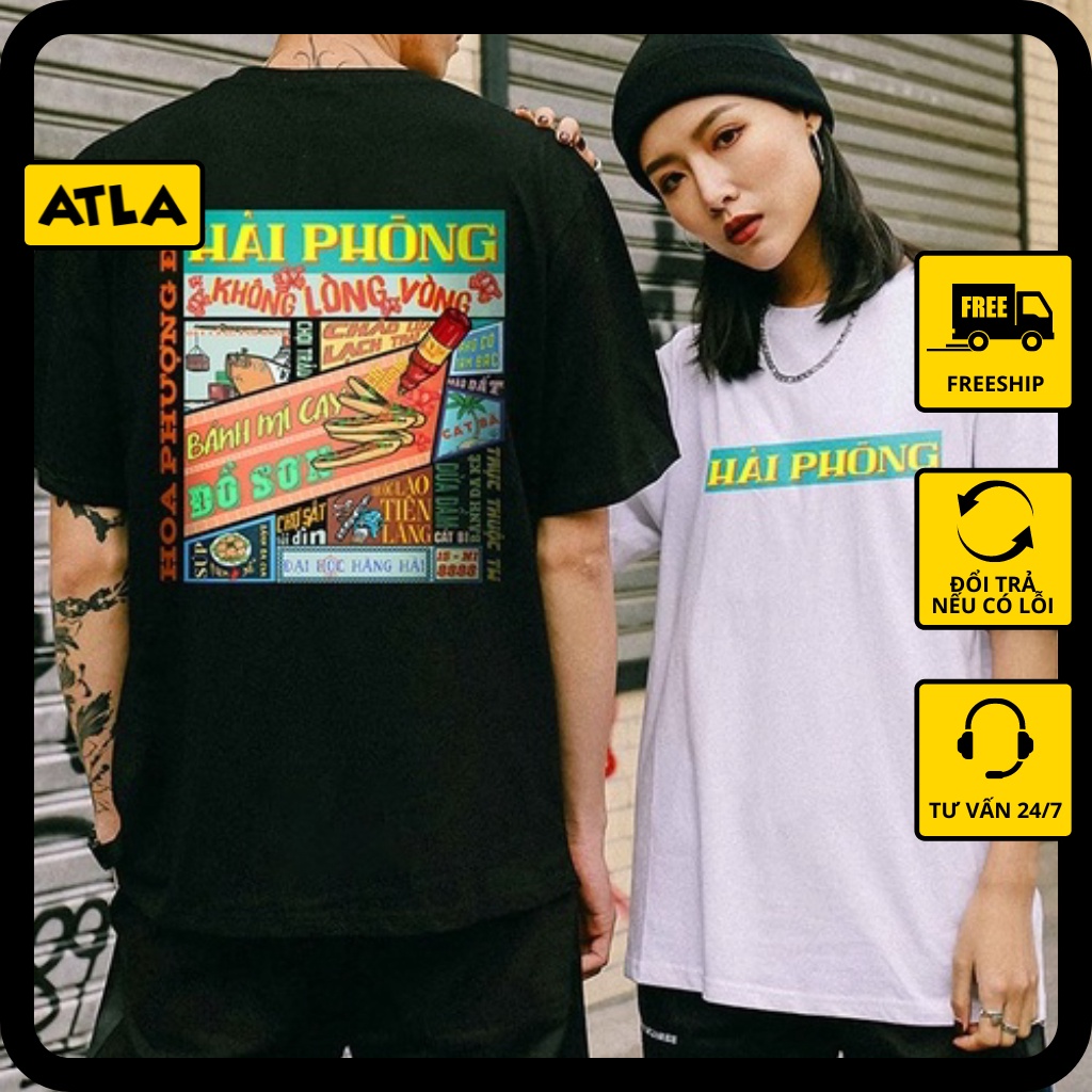 Áo thun Hải Phòng ATLA nhìn phát biết ngay - ATHP01