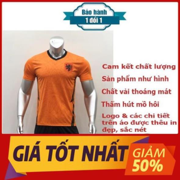 SALE SALE Áo Đấu Đội Tuyển Hà Lan 2021-21 MÀU CAM Đẹp