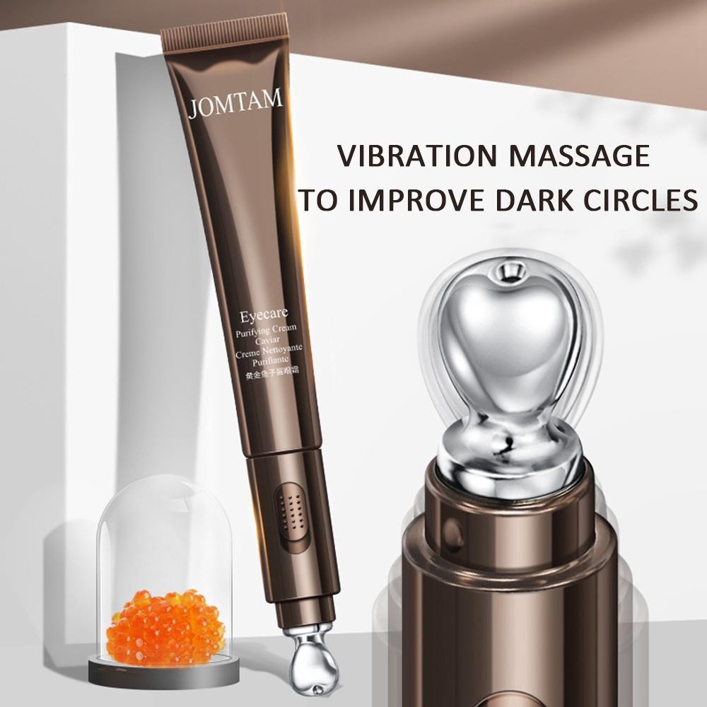 Máy Massage Mắt Kèm Kem Dưỡng Mắt JOMTAM 2in1 - Giảm Quầng Thâm, Nâng Da Chống Lão Hoá | BigBuy360 - bigbuy360.vn