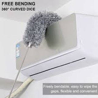 Chổi lau bụi đa năng 360 độ có cán điều chỉnh - Chổi lau bụi - chổi phất trần lau bụi