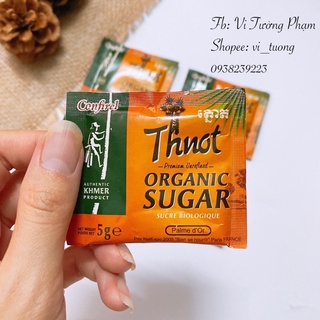 Đường thốt nốt hữu cơ gói 5g