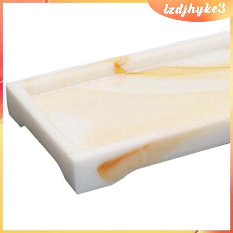 Khay Đựng Mỹ Phẩm [lzdjhyke3] Màu Đen Họa Tiết Đá Hoa Cương Dành Cho Phòng Tắm