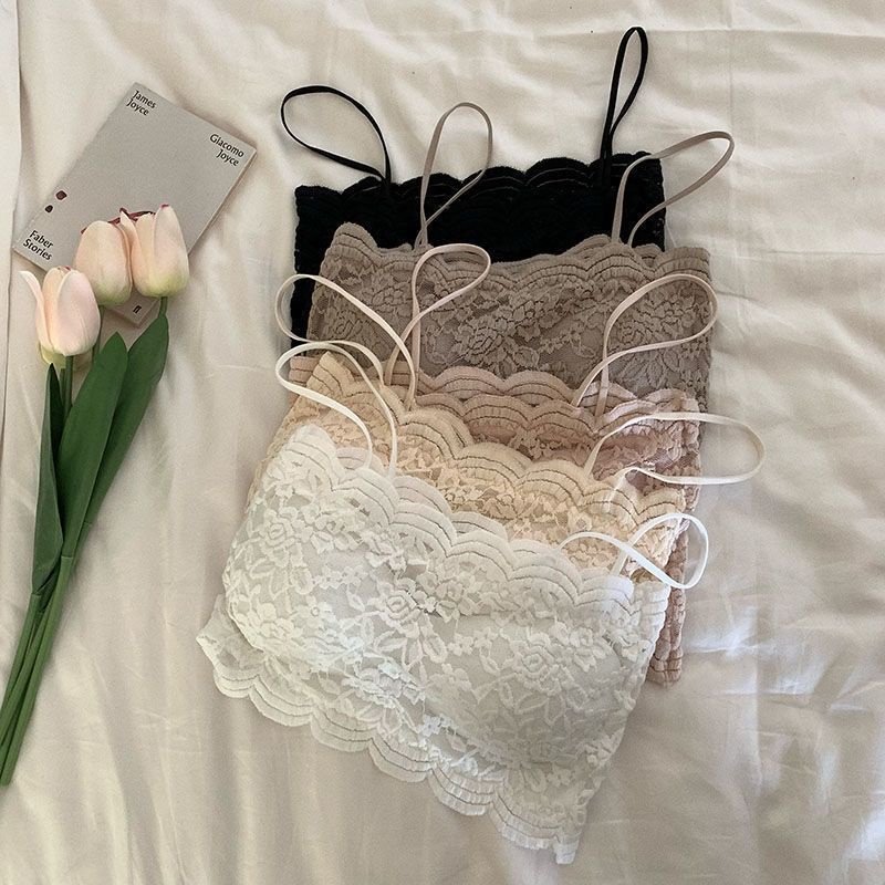 Áo Ren Ống Ngắn Ôm Dáng Phong Cách Thời Trang Mùa Hè Quyến Rũ Cho Nữ