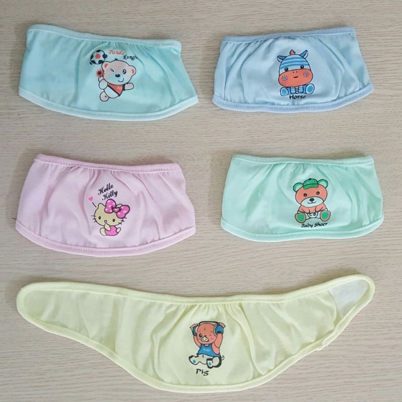 Che Thóp Mụ Cotton Mã Thêu Chất Đẹp Cho Bé ( Loại Dán )