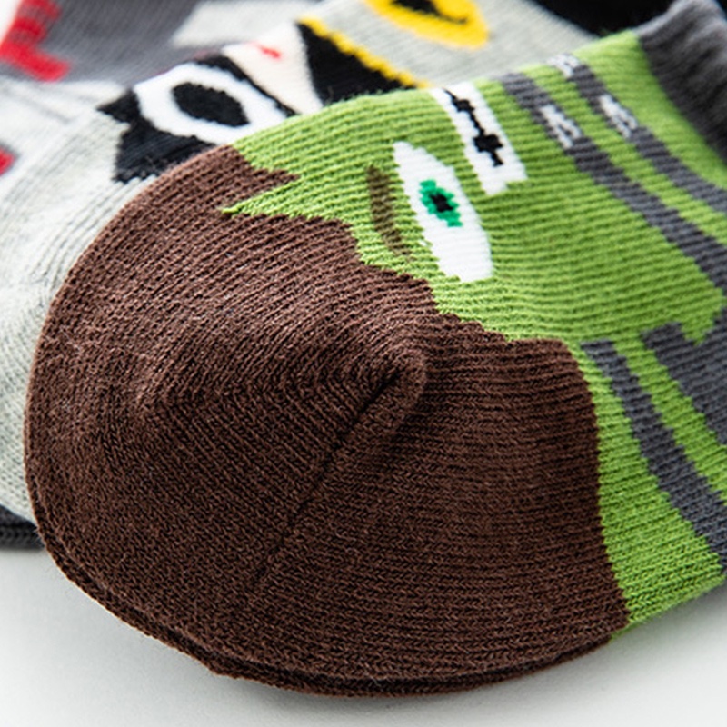 Vớ cotton Hình Hoạt Hình Người Nhện Dễ Thương Cho Bé