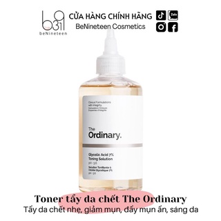 [SẴN, BILL MỸ] Nước Cân Bằng Tẩy Da Chết The Ordinary Glycolic Acid 7% Toning Solution 240ml
