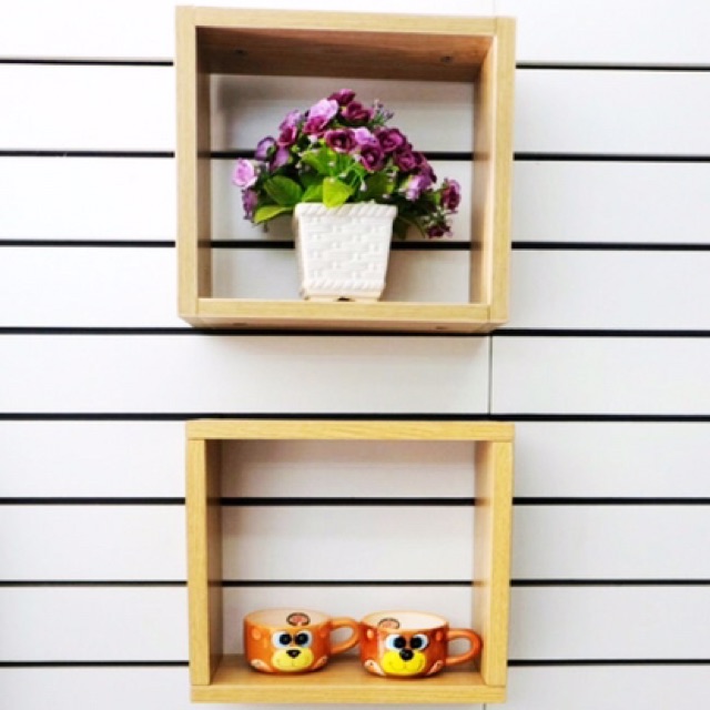 KỆ Ô VUÔNG TREO TƯỜNG 20x20x20 | BigBuy360 - bigbuy360.vn