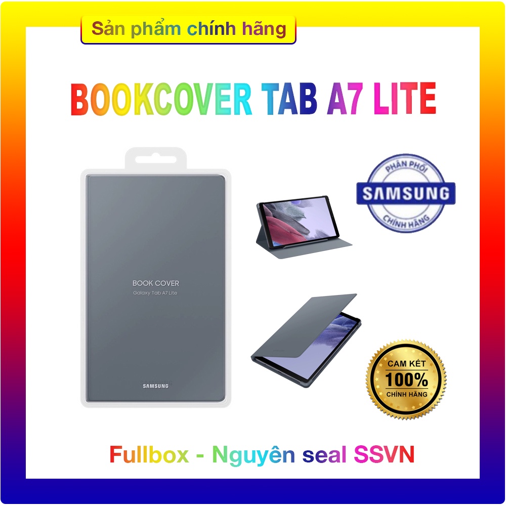Bao da Book Cover cho Samsung Galaxy Tab A7 Lite 8.7" mã T220/T225 - Hàng chính hãng