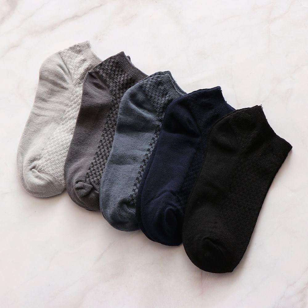 SOFTNESS Set 1 / 5 Đôi Tất Cotton Co Giãn Thoáng Khí