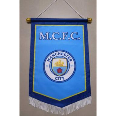 Cờ lưu niệm treo tường các CLB bóng đá Tottenham, Juve, MU...